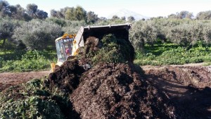 ανακάτεμα κομπόστ